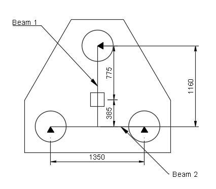 3 pile cap design example - beam theory