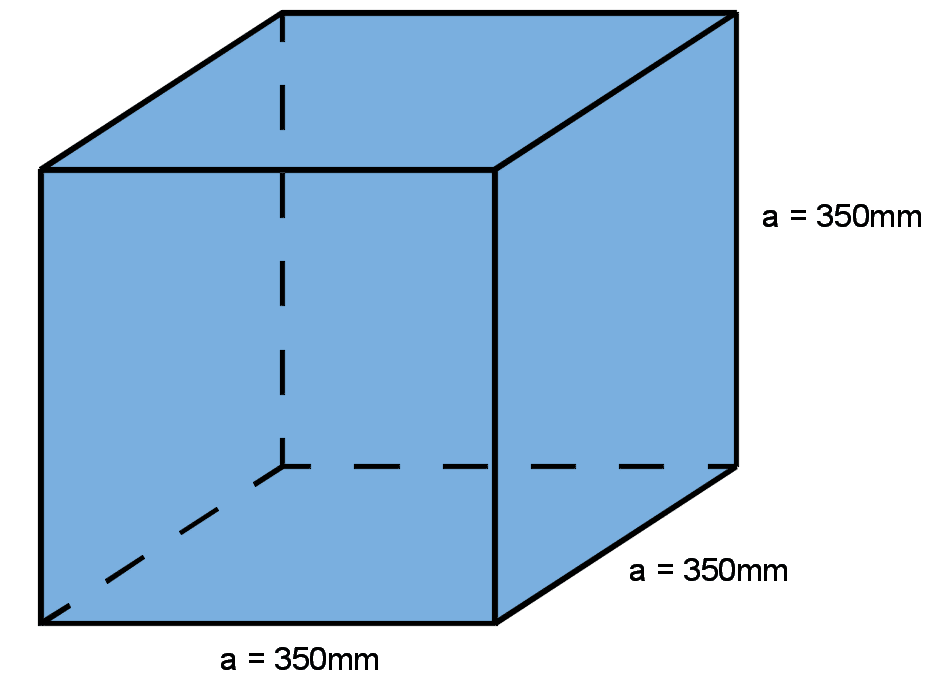 Surface Area of Cube Example