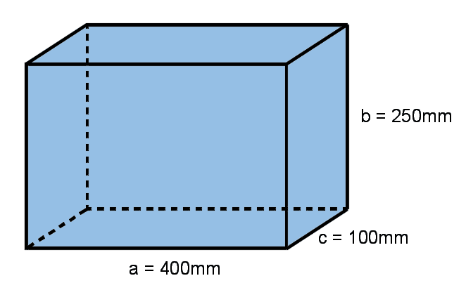 Volume of Cuboid Example 1