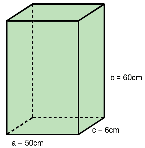 Volume of Rectangular prism example 2